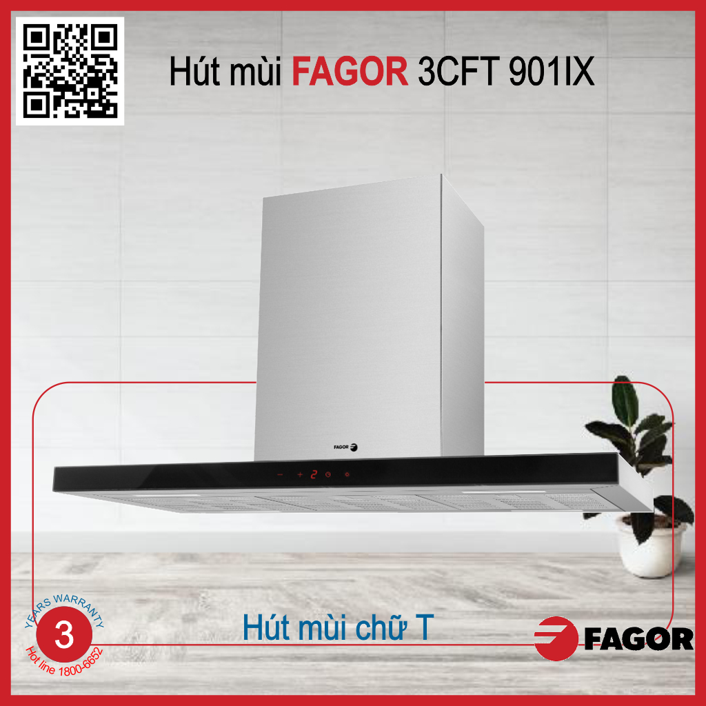 MÁY HÚT MÙI FAGOR 3CFS-9031X