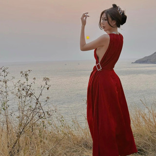 Đầm ashley lụa satin bóng cutout details đai đá eo sang chảnh TKCC