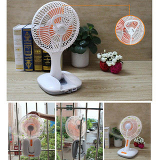 Quạt kiêm tích điện 2in1 ông tây km-f0166