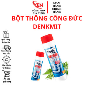 Bột thông cống DENKMIT Đức 600gr thông tắc cống hiệu quả chậu rửa bát, bồn rửa mặt, nhà vệ sinh chính hãng