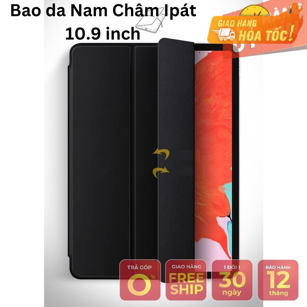 Bao Da Cover Nam Châm Dành Cho Apple Ipad 10.9 Inch Hỗ Trợ Pencil 2