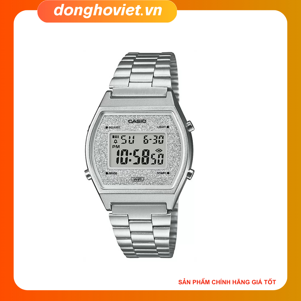Đồng hồ nữ casio b640wdg-7df I Bấm Giờ - Báo Thức - Lịch - Chống Nước