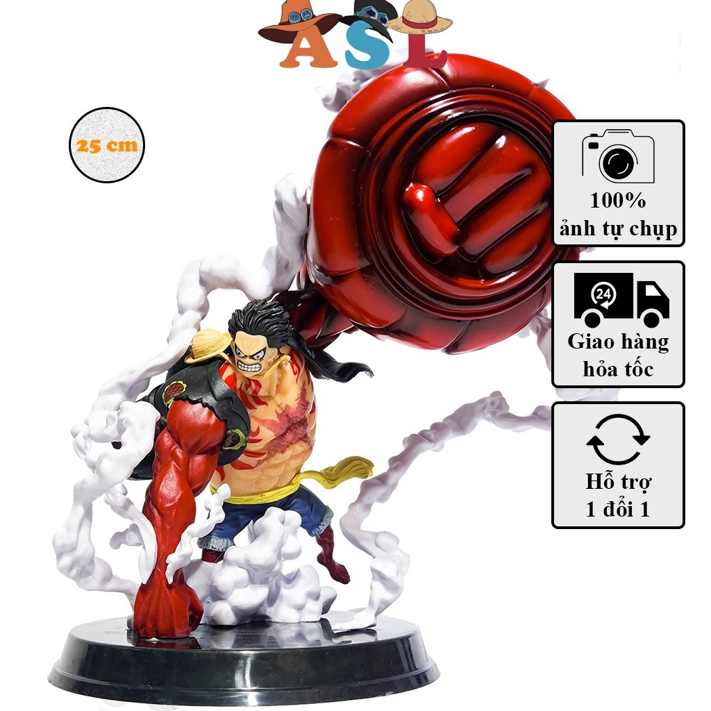 Mô hình One Piece Luffy gear 4 King Kong - hàng loại đẹp - Mô hình trang trí ASL Shop Mô Hình One Pi