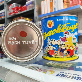 Sơn chống rỉ sơn lót màu nâu Bạch Tuyết 0.5Kg 1Kg