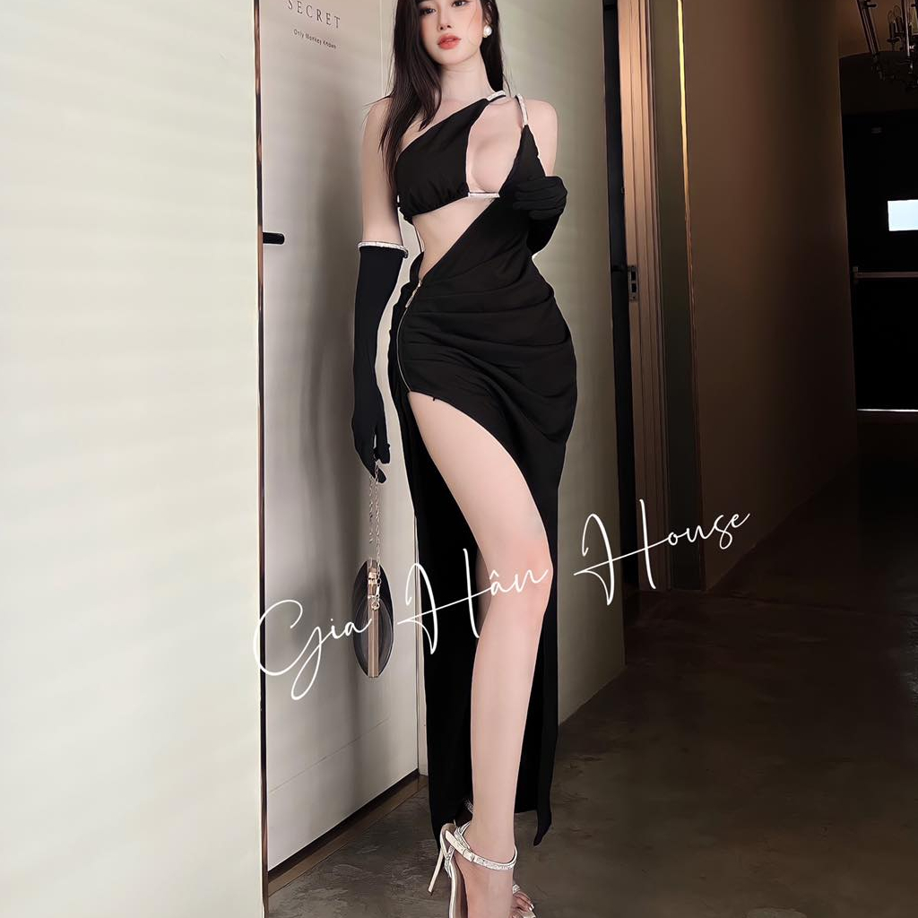Đầm hột lựu cầu đá