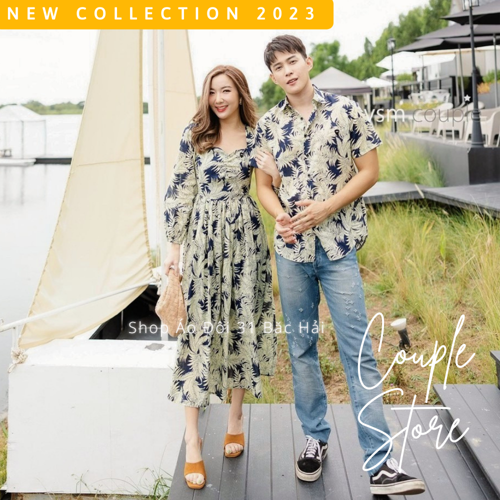 Đồ đôi đi biển mới nhất, set đồ cặp nam nữ, đồ đôi với người yêu đi chơi đi tiệc trẻ trung giá tốt