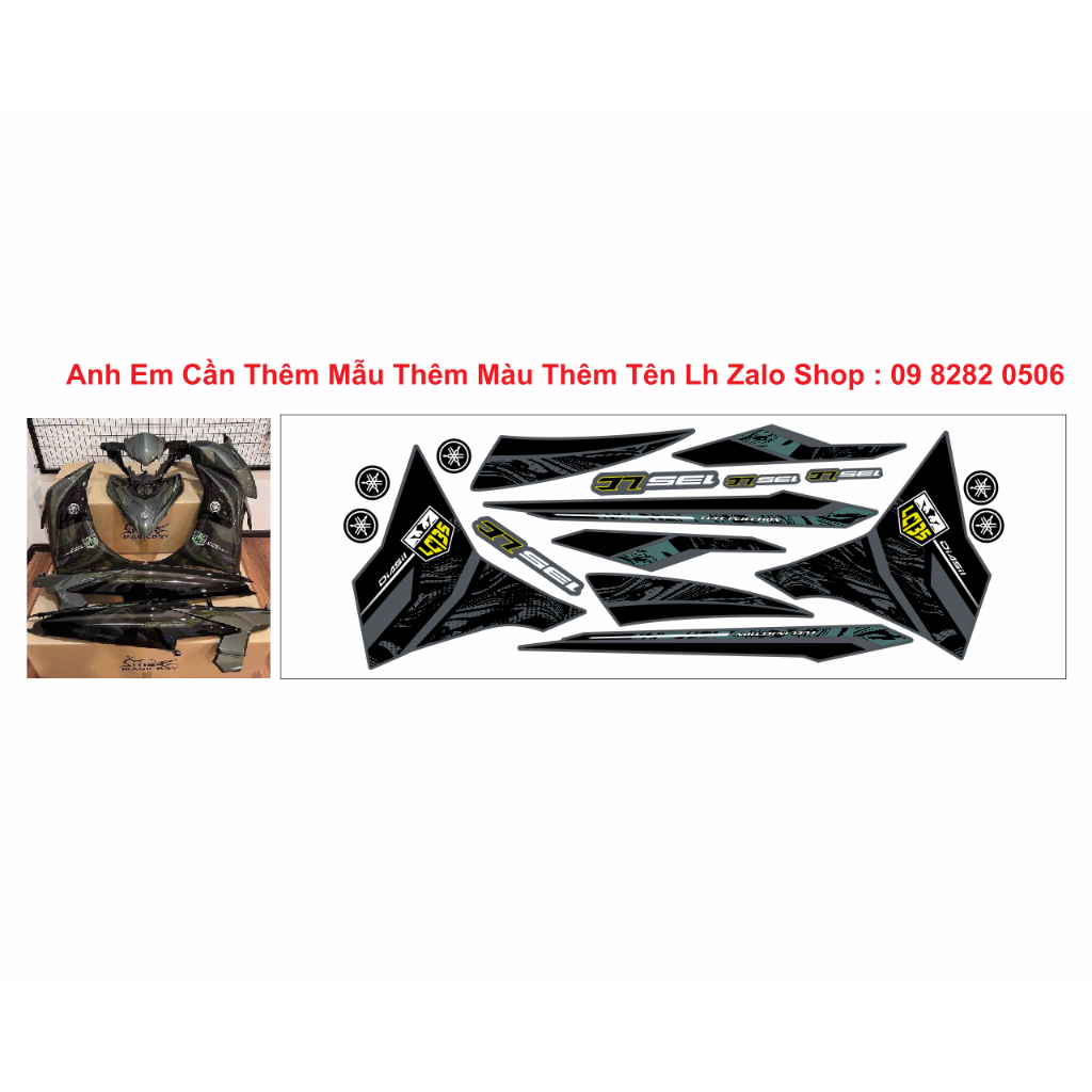 TEM CHẾ EXCITER 135 Y15ZR