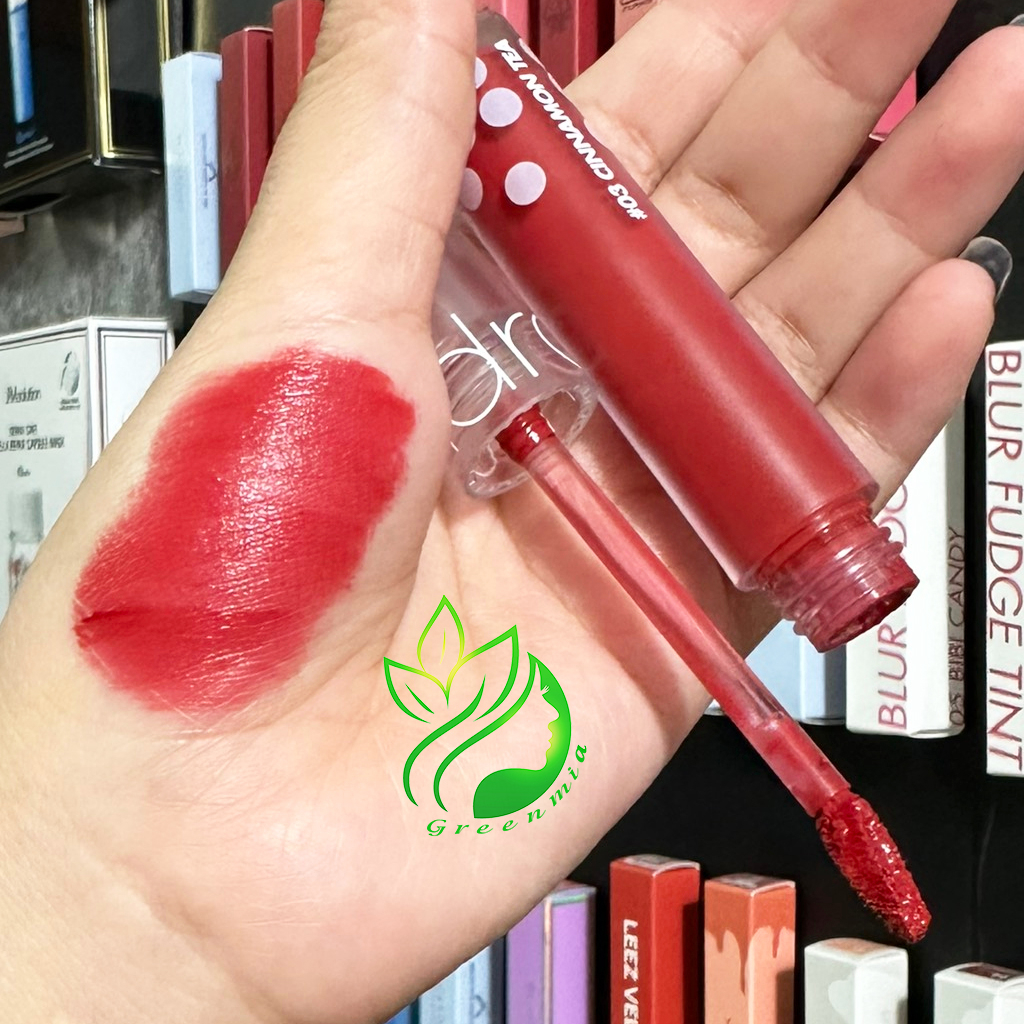 Son Kem Lì Romand Milk Tea Velvet Tint 03 Cinnamon Tea Màu Đỏ hồng Chính Hãng