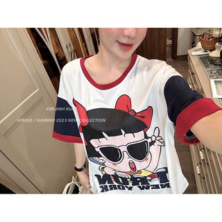 Áo phông cô bé nơ đỏ