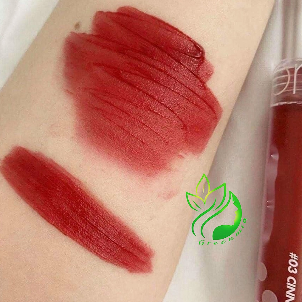Son Kem Lì Romand Milk Tea Velvet Tint 03 Cinnamon Tea Màu Đỏ hồng Chính Hãng