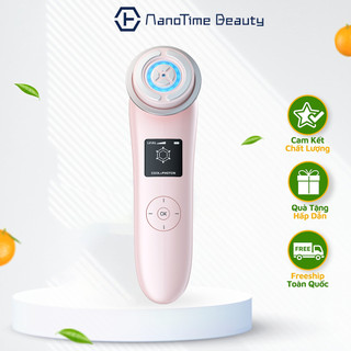 Máy nâng cơ massage mặt V-line F82E HT Beauty công nghệ sóng Photon RF tái tạo collagen, trẻ hóa da, xỏa bỏ mọi nếp nhăn