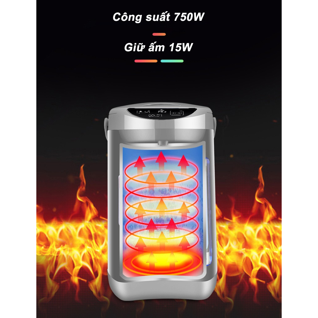 Bình Thủy Điện Đun Nước Nóng Giữ Nhiệt 5.8L KAW công suất 750W- Bảo Hành 12 Tháng | BigBuy360 - bigbuy360.vn