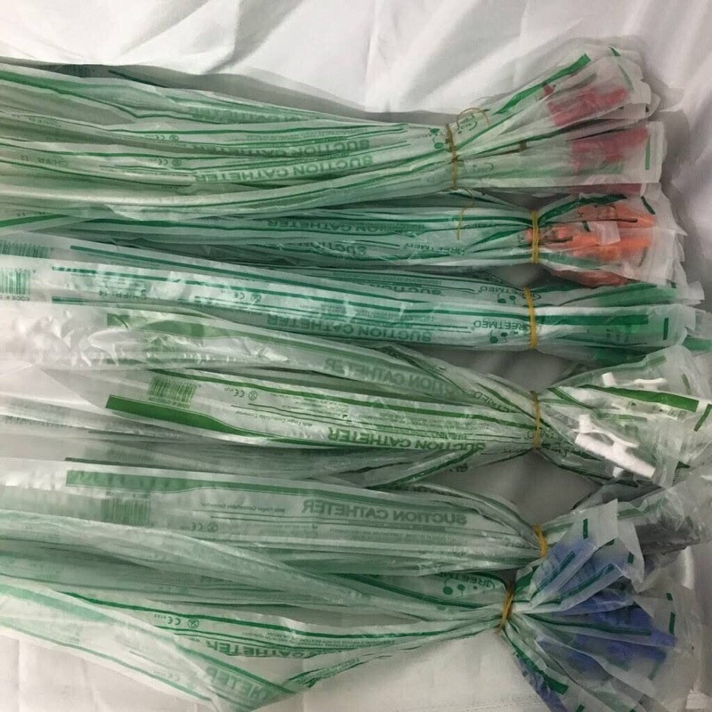 Dây ống Hút Đàm, Nhớt GreetMed Size 8, 10, 12, 14, 16, có khóa