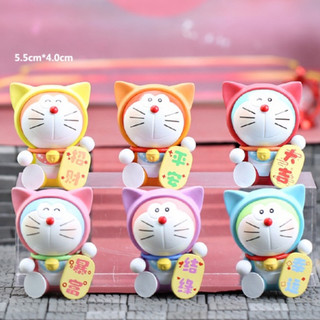 Mô hình Doraemon phiên bản chúc Tết
