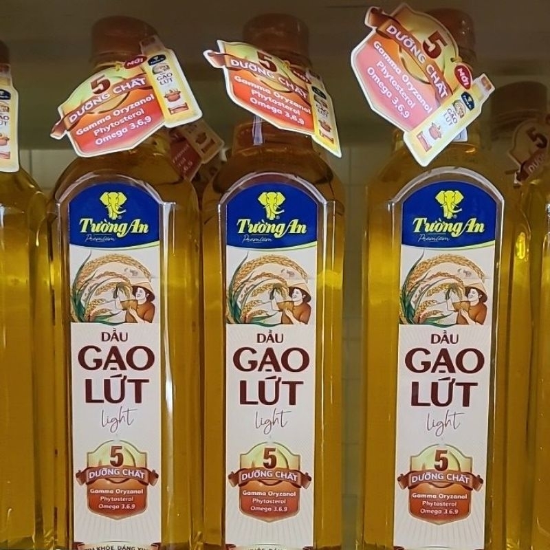 dầu gạo lứt tường an 1lit