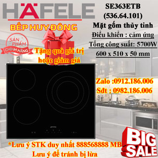 BẾP TỪ HAFELE SE363ETB - Màu đen (536.64.101)