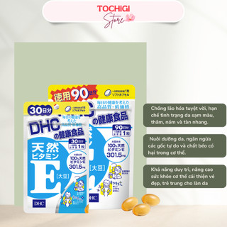 Viên uống DHC Bổ Sung Vitamin E Nhật Bản