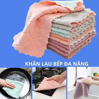 Khăn lau bếp siêu thấm hút 2 mặt đa năng