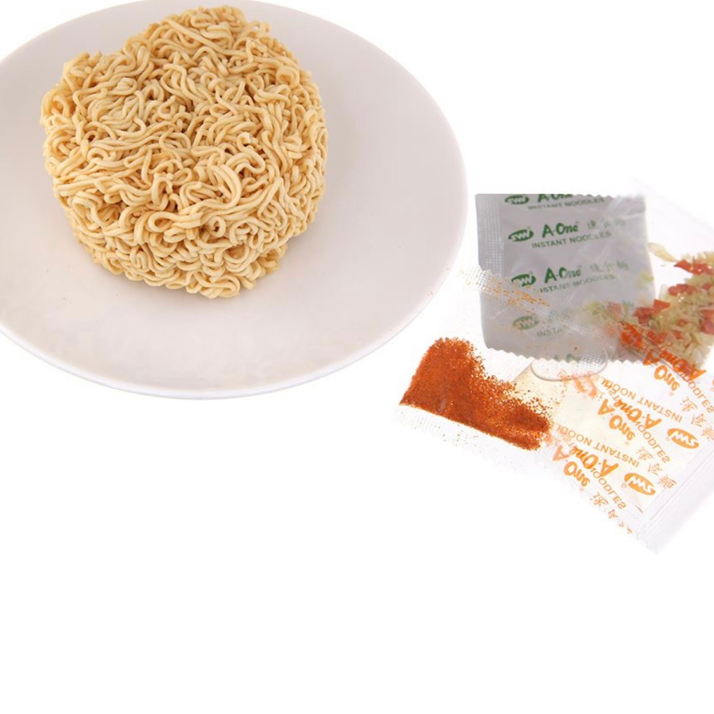 Combo 4 ly mì chay rau củ quả A One  Date mới 8 tháng.