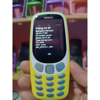 Điện thoại Nokia 3310 3g chính hãng