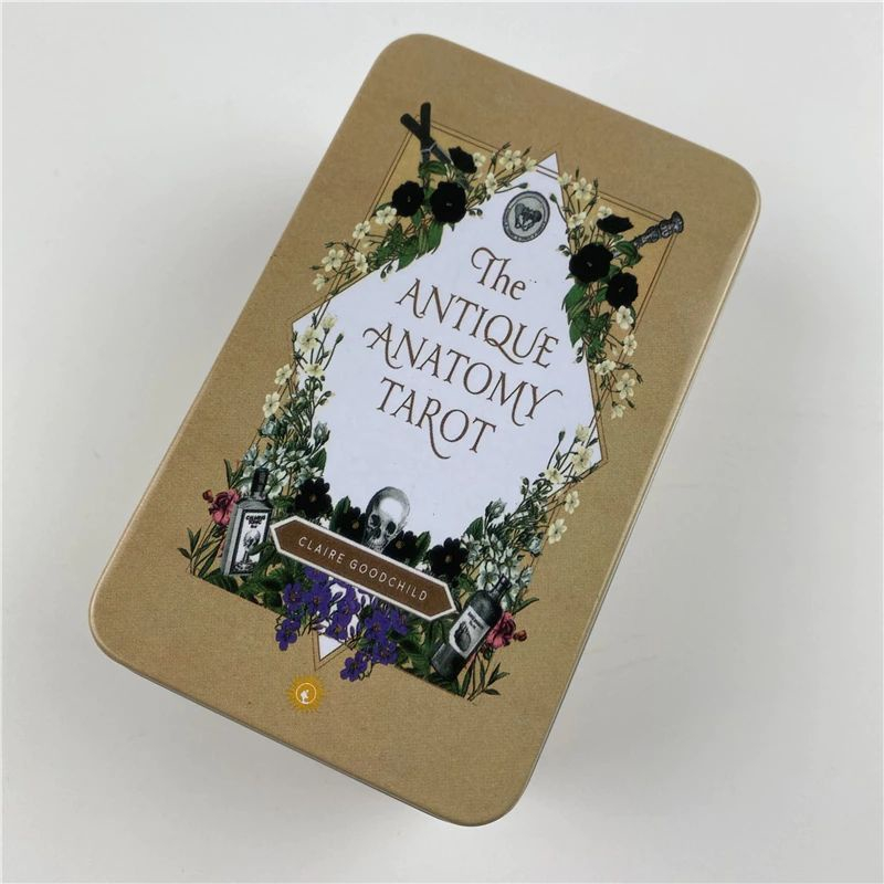 Bộ bài The Antique Anatomy Tarot Hộp sắt Nifoki