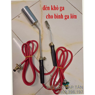 Khò gas công nghiệp, khò gas thui trâu bò lợn cán dài 50cm, dây dẫn 2,5mét