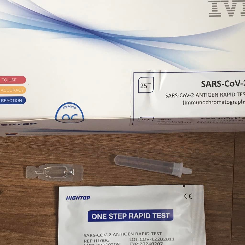 Một bộ Kit test nhanh tại nhà Hightop chính hãng (Hà Nội)
