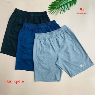 Quần Short, Quần Đùi Nam Thể Thao Chất Lượng Cao Co Giãn Thoải Mái Mặc Nhà Đi Chơi Tập Gym: QN12