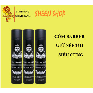 Gôm xịt tóc the pro lock 320ml, gel xịt tóc cho nam nữ, giữ nếp cứng