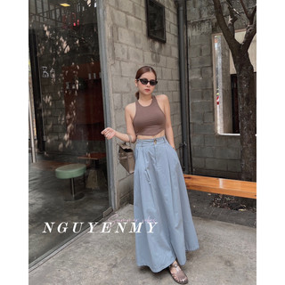 Áo 3 lỗ croptop thái