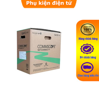 Dây cáp mạng cat6 4utp commscope 23awg,305m/cuộn hàng chính hãng