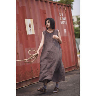 VÁY SẮC ĐÁ LINEN