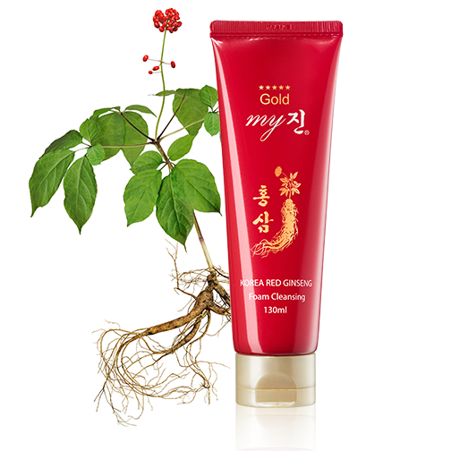 Hàng Chính Hãng - Sữa Rửa Mặt Trắng Da, Xóa Nám Xạm Sâm Đỏ My Gold Dabo Korea red gingseng Hàn quốc 130ml