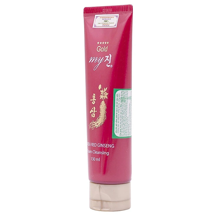 Hàng Chính Hãng - Sữa Rửa Mặt Trắng Da, Xóa Nám Xạm Sâm Đỏ My Gold Dabo Korea red gingseng Hàn quốc 130ml