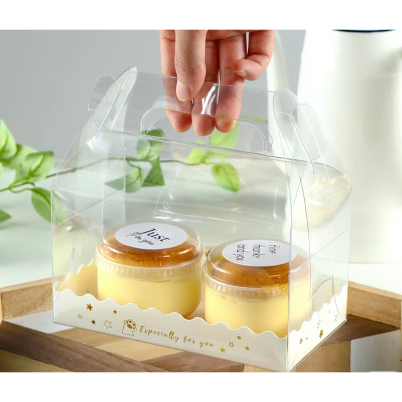 Cốc nhựa làm bánh Pudding
