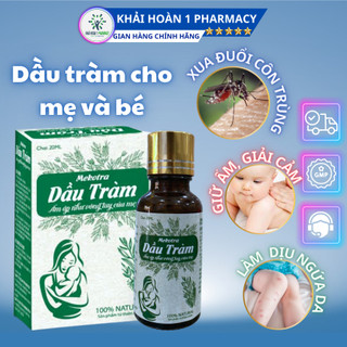 Dầu tràm Mekotra cho trẻ sơ sinh và trẻ nhỏ giúp bảo vệ bé yêu suốt ngày dài - Chai 20ml
