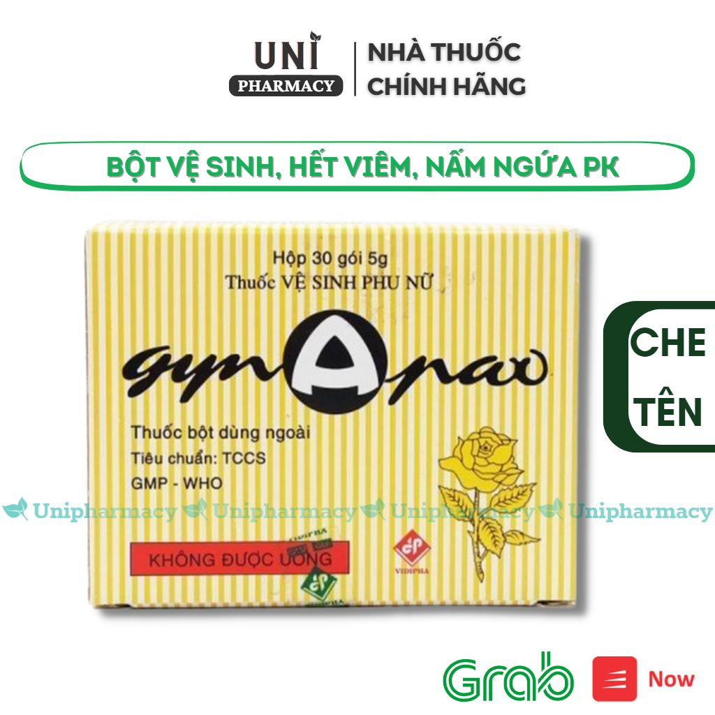 ✅ (Chính Hãng) Gynapax Gói bột vệ sinh phụ nữ làm sạch mùi hôi,giảm ngứa,chăm sóc vùng kín,phòng bệ.nh phụkhoa