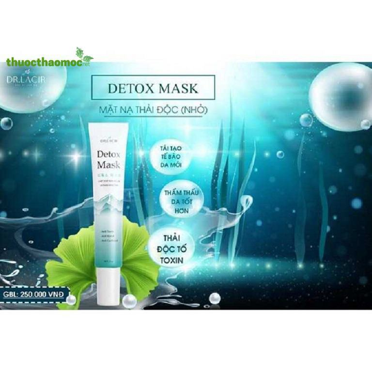 Mặt nạ thải độc DR.LACIR Detox mask 35g