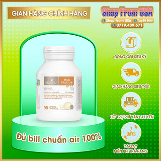 Canxi Sữa Bio Island Milk Calcium Úc cho bé - 90 viên