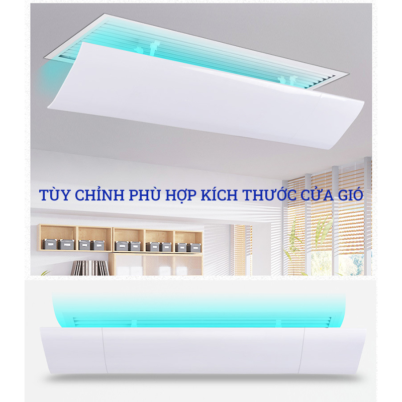 Chuyển hướng gió điều hòa chắn gió dàn lạnh tấm chắn gió cho cửa gió  VAFOFA ACD401