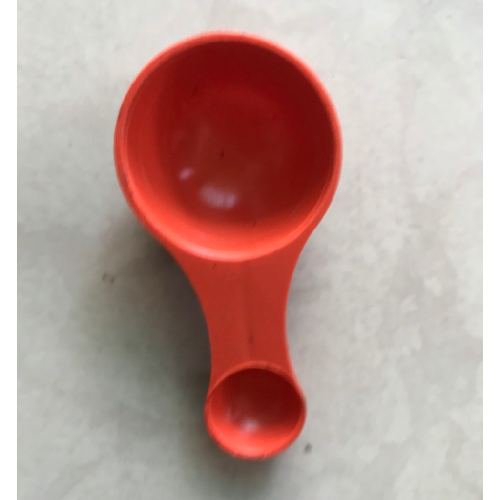 Muỗng, thìa đong phân,lường bón dạng bột, chất rắn..2 đầu đong định lượng 1g , 2g, 5g, 10g