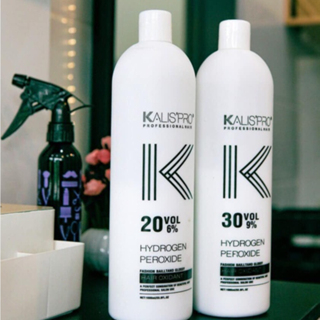 OXI Kalispro Nhuộm Tóc Cho SALON trợ nhuộm chống rát hương dừa 1000ml cho Salon tóc