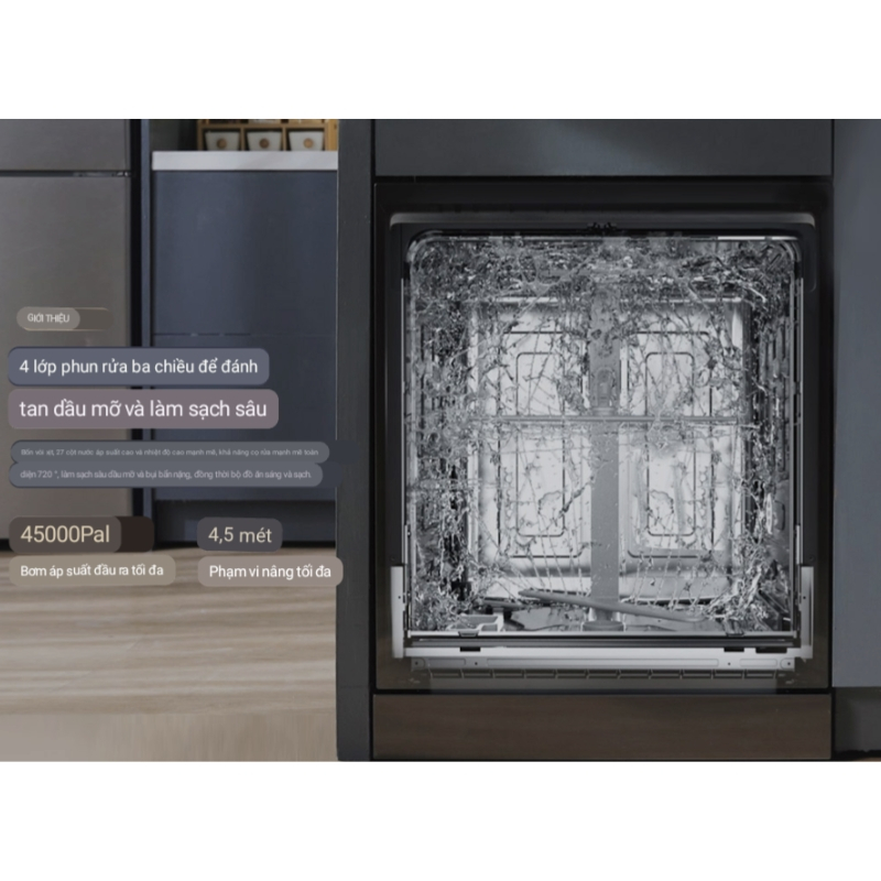 Máy rửa bát thông minh Xiaomi Mijia Smart Dishwasher S1 15 bộ