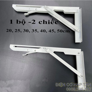 Bản lề gấp thông minh 20, 25, 30, 45 ,40, 45, 50cm -bộ 2 chiếc tải trọng 70kg