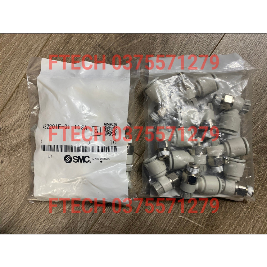 AS2201F-01-10SA Van tiết lưu SMC japan AS2201F-01-10SA ren 9.6, ống 10