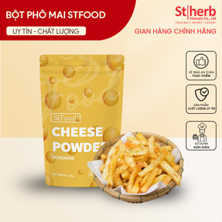 Bột Phô Mai Lắc Khoai Tây, Gà Rán Thương Hiệu StFood Trọng Lượng 100G