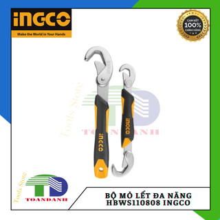Bộ mỏ lết đa năng hbws110808 ingco