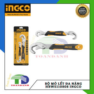 Bộ mỏ lết đa năng HBWS110808 INGCO
