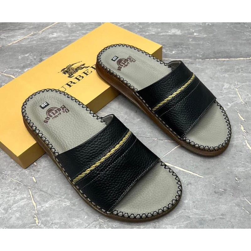 Dép Dr.martens . da bò nguyên miếng đế kếp khâu viền - rửa chân thoải mái ,không hôi chân