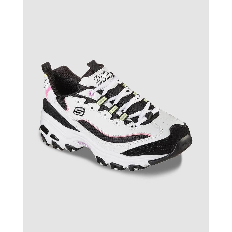 𝐆𝐢𝐚̀𝐲 𝐒𝐤𝐞𝐜𝐡𝐞𝐫𝐬 𝐍𝐮̛̃ 🔥 Skechers Nữ Giày Thể Thao Sport Womens D'Lites - 11947-WBLM thời trang